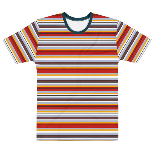 Multi Colored Lines - Inspired By Taylor Swift - Sustainably Made Men’s Short Sleeve Tee