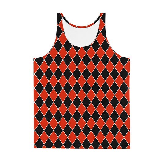 Red Diamond - Inspired By Harry Styles - Sustainably Made Men's Tank Top