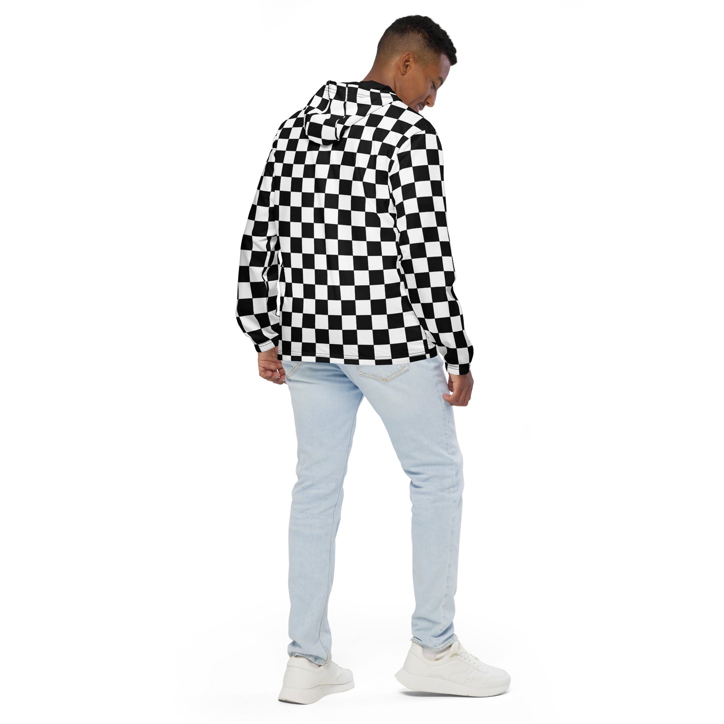 Checkmate - Inspired By Harry Styles - Sustainably Made Men’s windbreaker