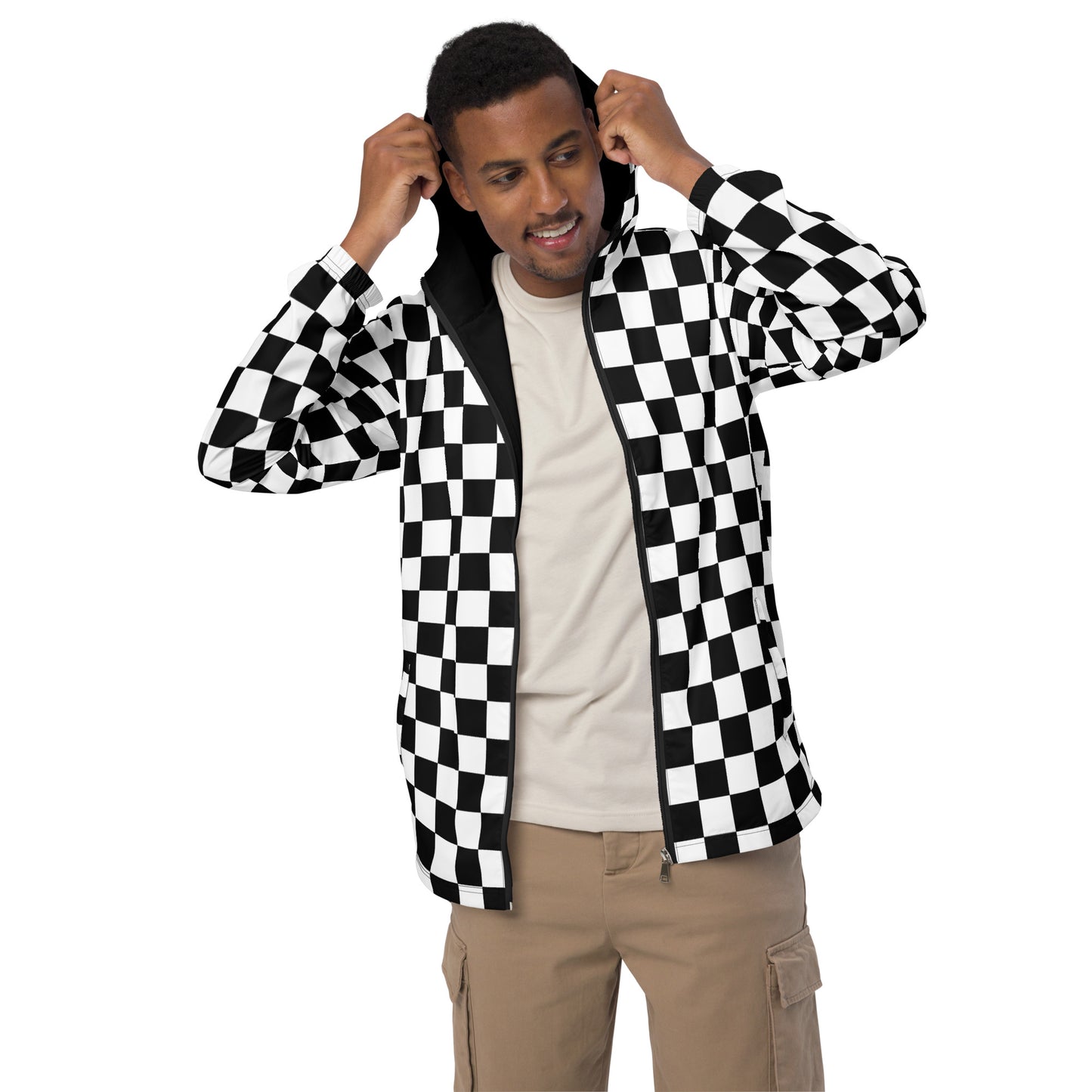 Checkmate - Inspired By Harry Styles - Sustainably Made Men’s windbreaker