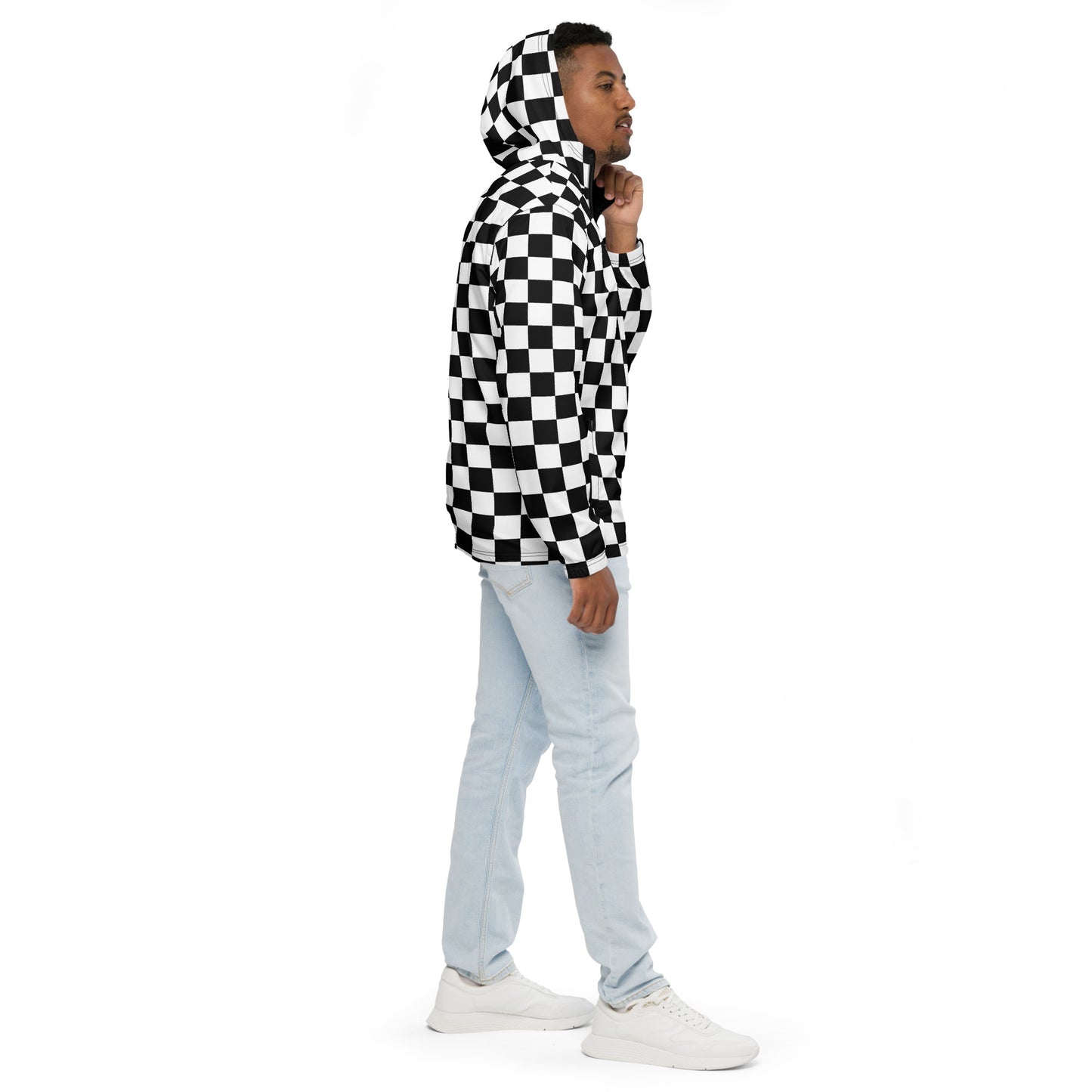 Checkmate - Inspired By Harry Styles - Sustainably Made Men’s windbreaker