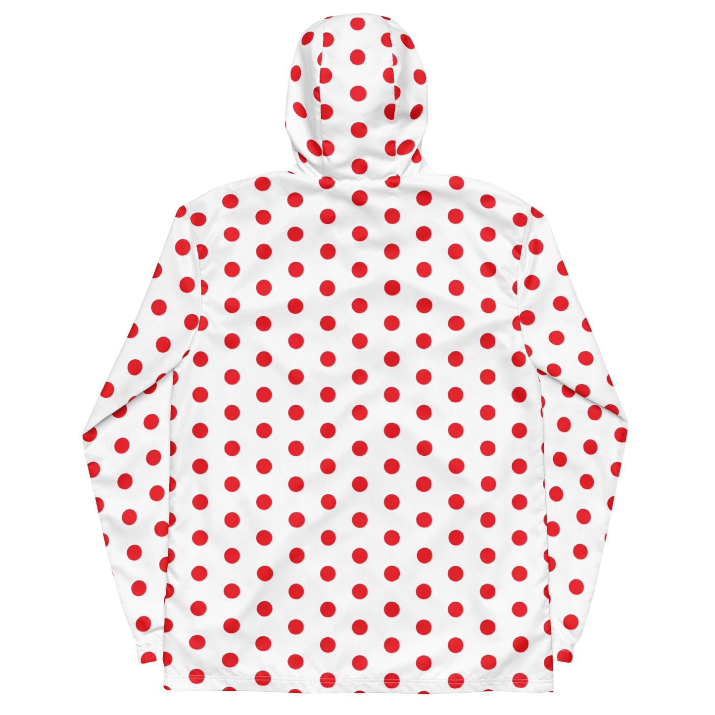 Red Polkadot - Inspired By Harry Styles - Sustainably Made Men’s windbreaker