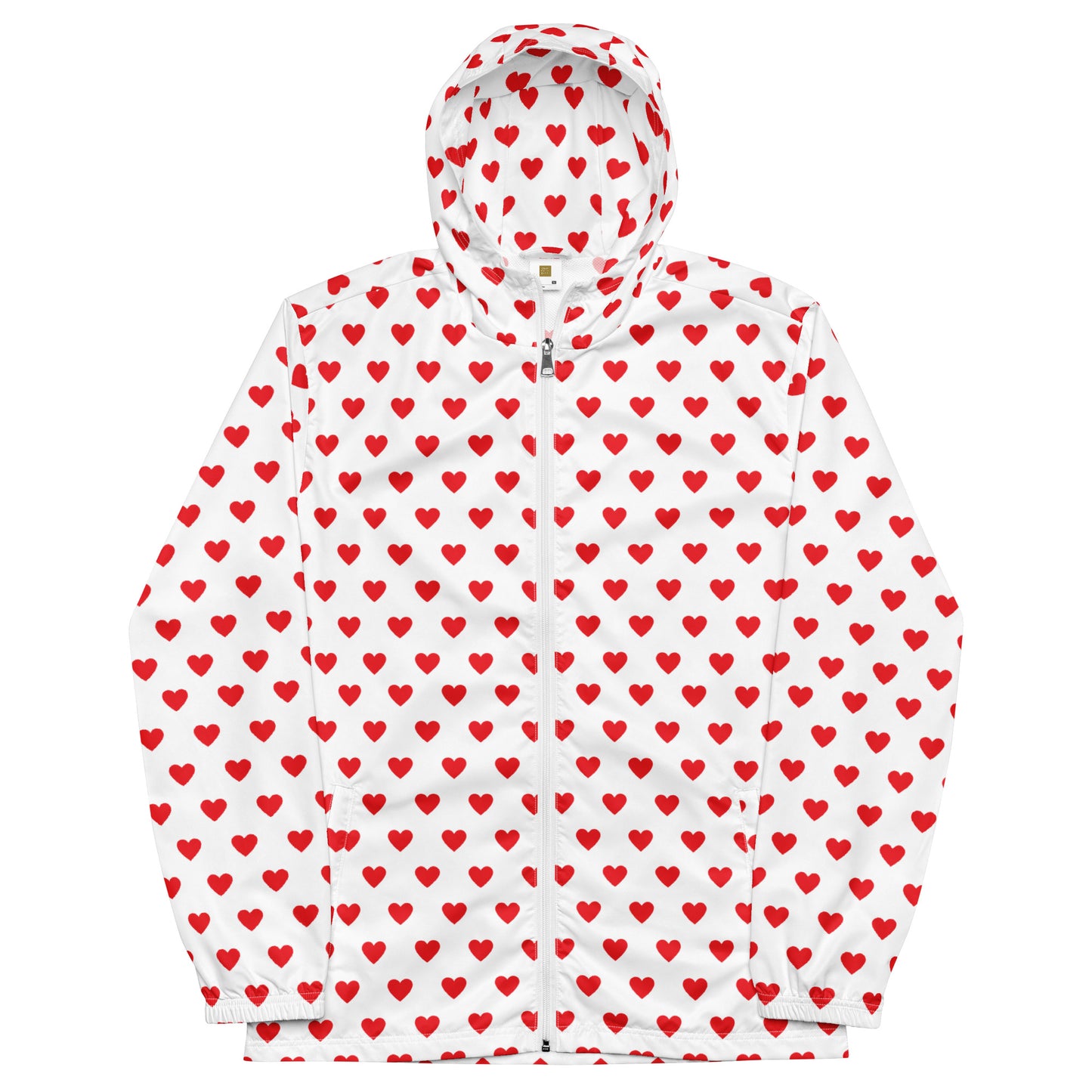 Heart Tile - Inspired By Harry Styles - Sustainably Made Men’s windbreaker
