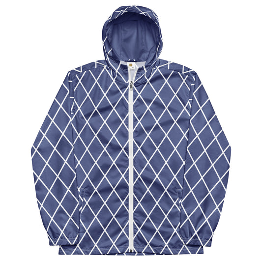 Vintage Blue Purple - Inspired By Harry Styles - Sustainably Made Men’s windbreaker