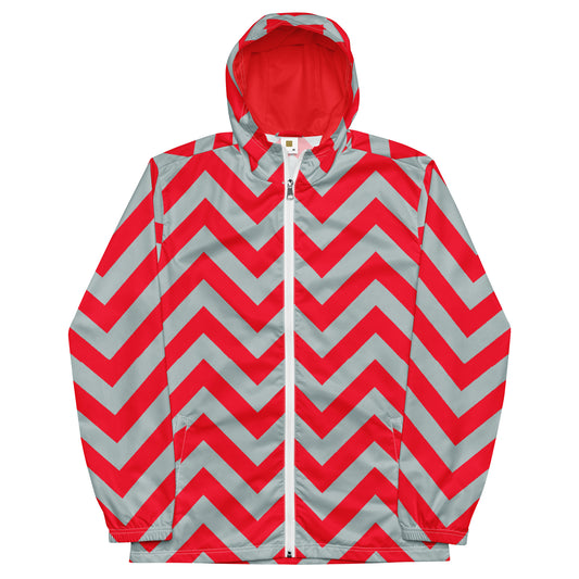 Zigzag - Inspired By Harry Styles - Sustainably Made Men’s windbreaker