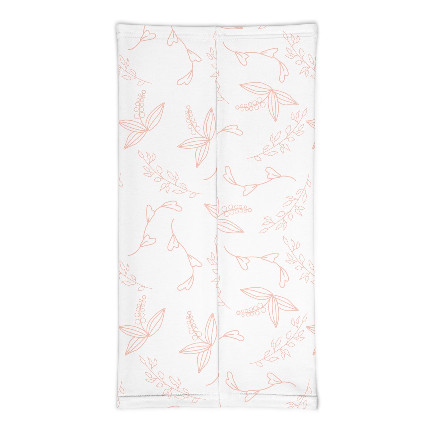 White Floral - Sustainably Made Neck Gaiter