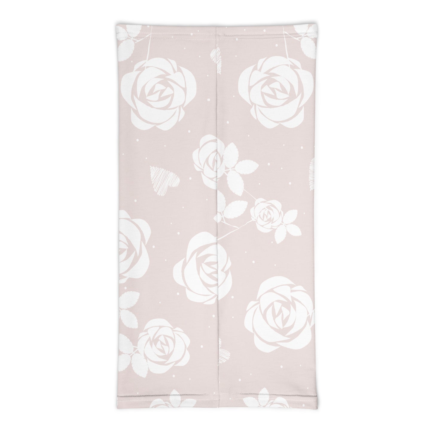 Baby Pink floral - Sustainably Made Neck Gaiter