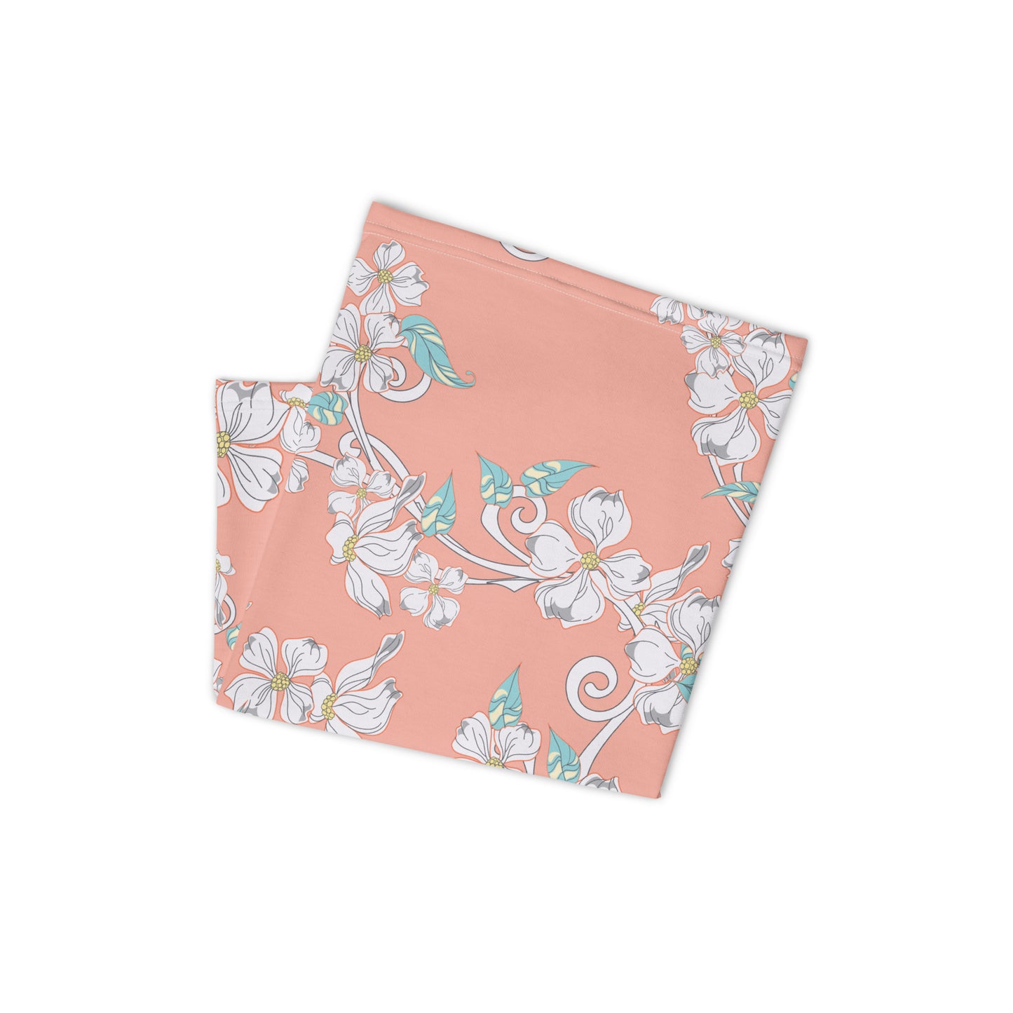 Pink Floral - Sustainably Made Neck Gaiter