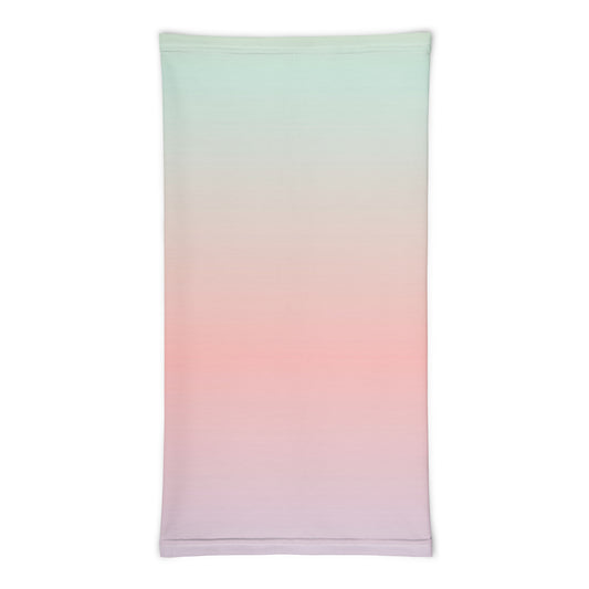 Pastel Rainbow - Sustainably Made Neck Gaiter