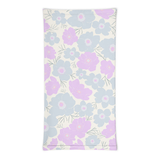 Pastel Floral - Sustainably Made Neck Gaiter