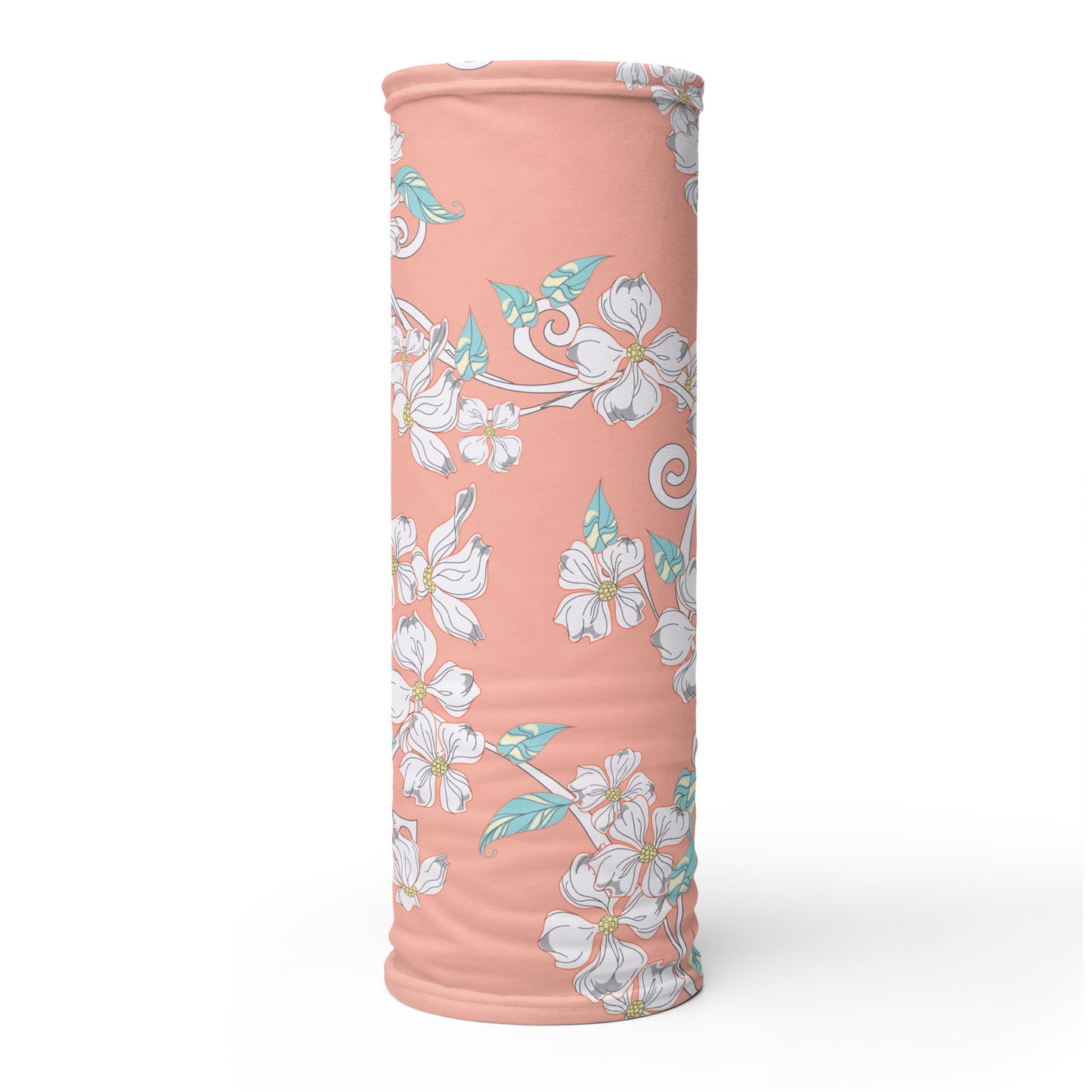 Pink Floral - Sustainably Made Neck Gaiter