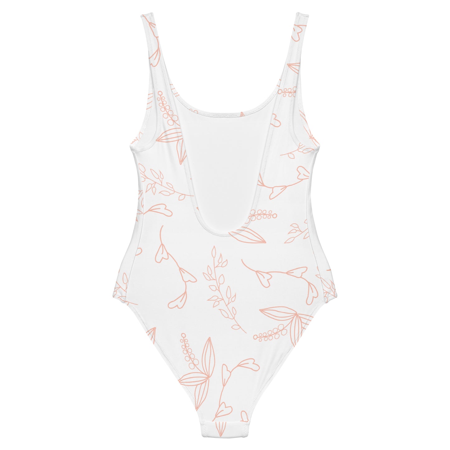 White Floral - Sustainably Made One-Piece Swimsuit