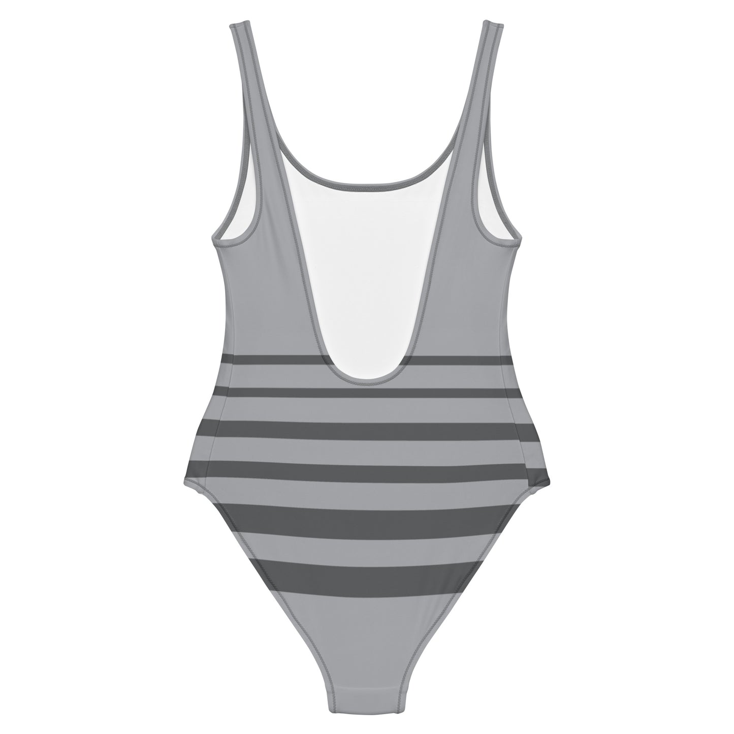 Grey Stripes - Sustainably Made One-Piece Swimsuit