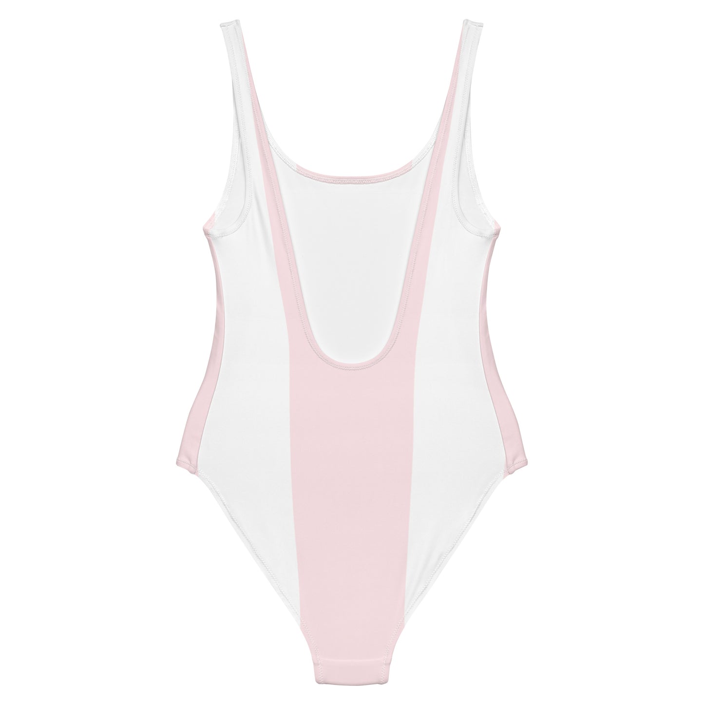 Light Pink White - Sustainably Made One-Piece Swimsuit