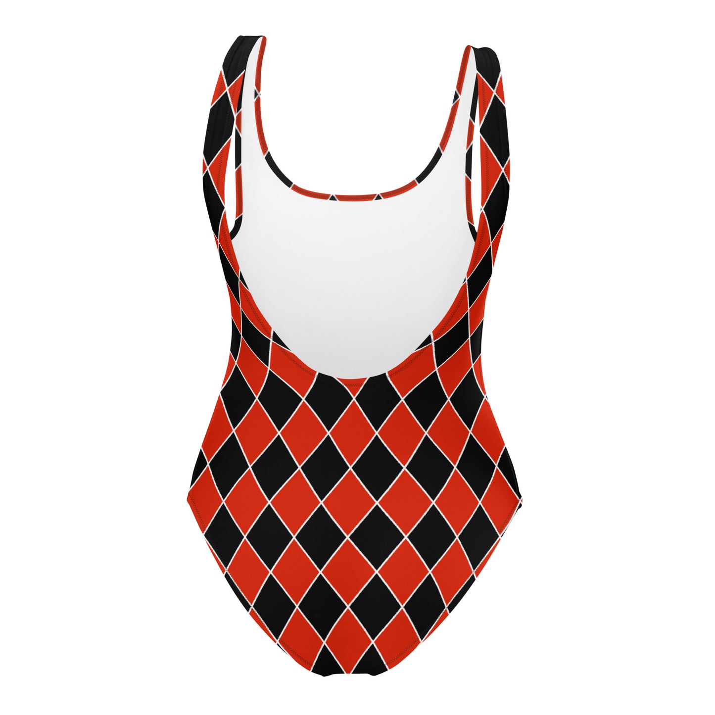Red Diamond - Inspired By Harry Styles - Sustainably Made One-Piece Swimsuit