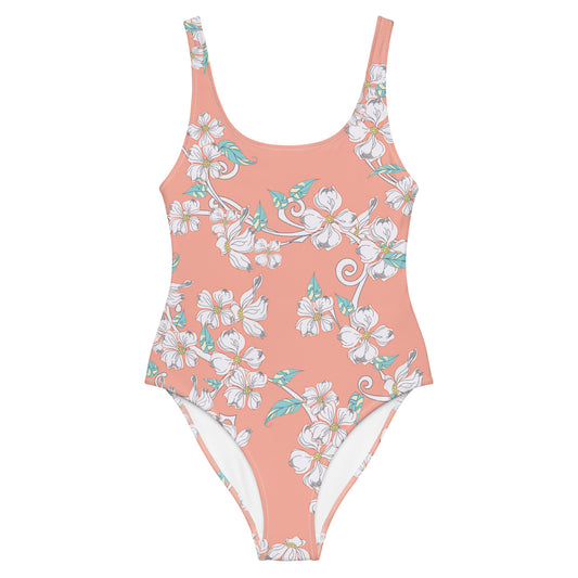 Pink Floral - Sustainably Made One-Piece Swimsuit