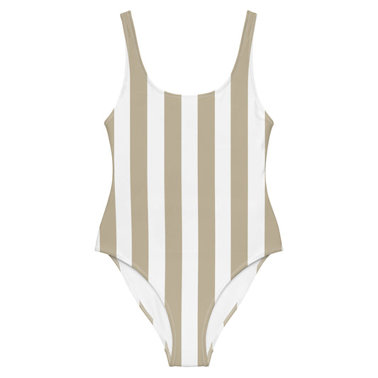 Caramelo Lines - Sustainably Made One-Piece Swimsuit
