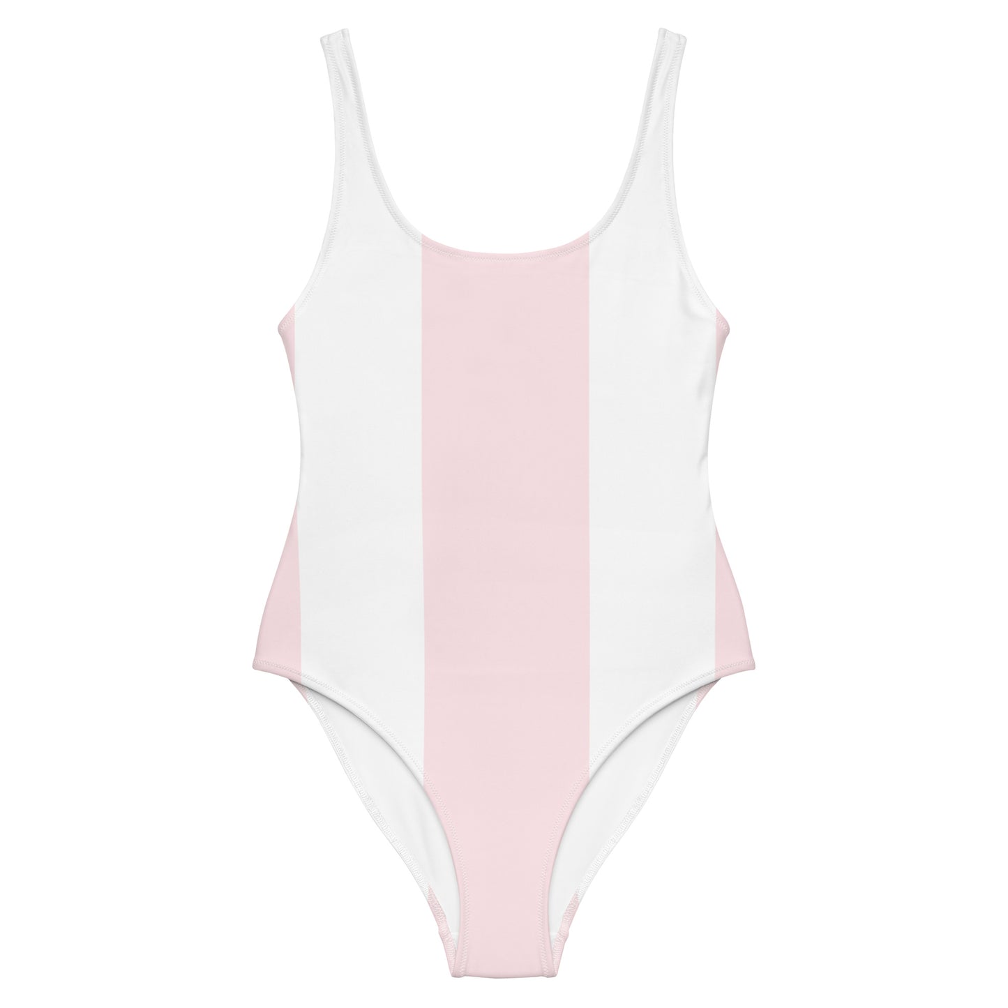 Light Pink White - Sustainably Made One-Piece Swimsuit