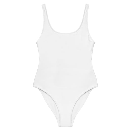 White - Sustainably Made One-Piece Swimsuit