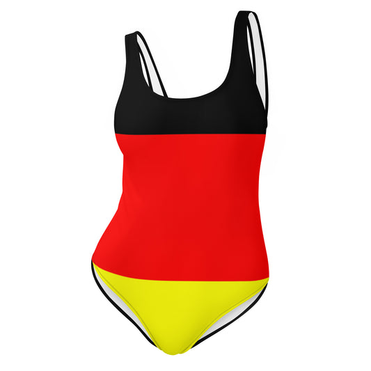 Germany Flag - Sustainably Made One-Piece Swimsuit