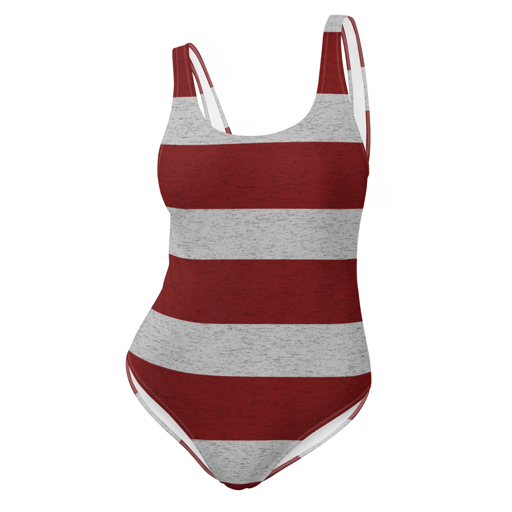 Vintage Stripes - Inspired By Harry Styles - Sustainably Made One-Piece Swimsuit