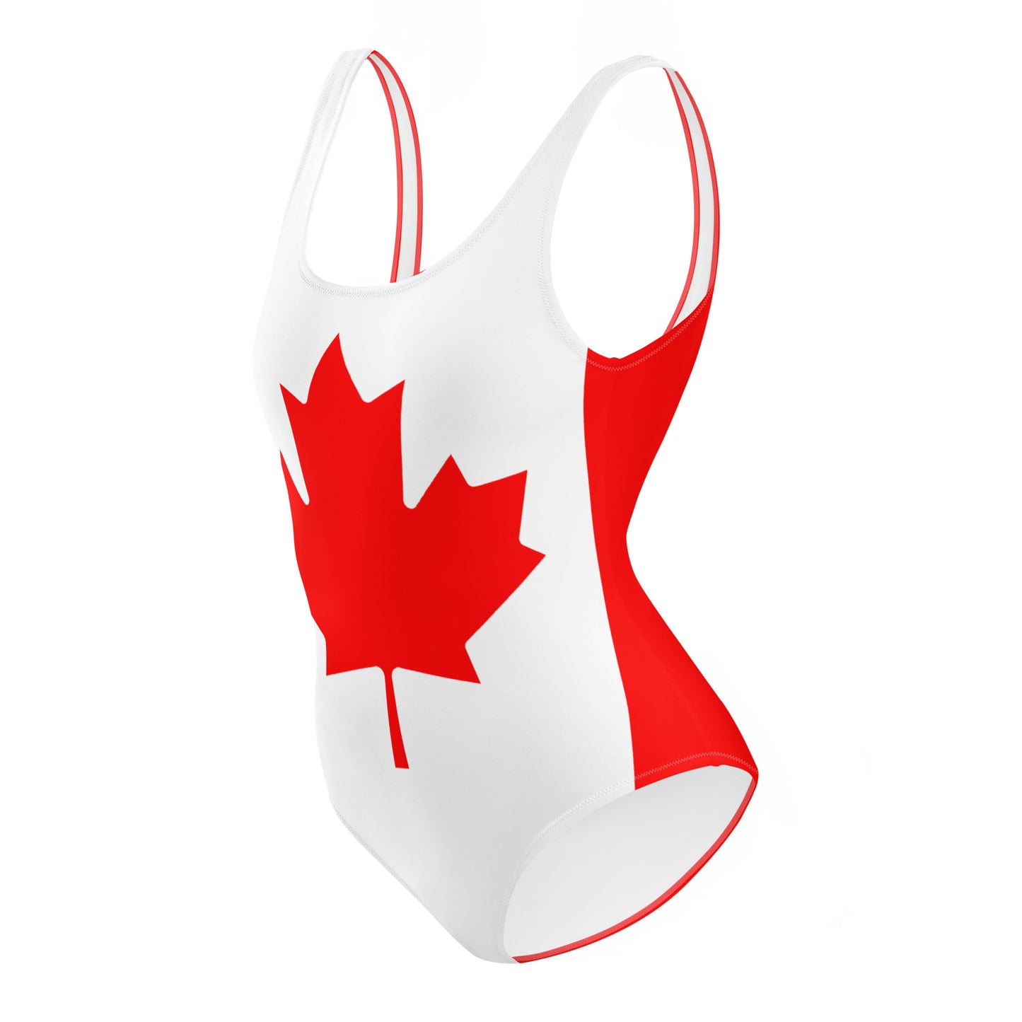 Canada Flag - Sustainably Made One-Piece Swimsuit