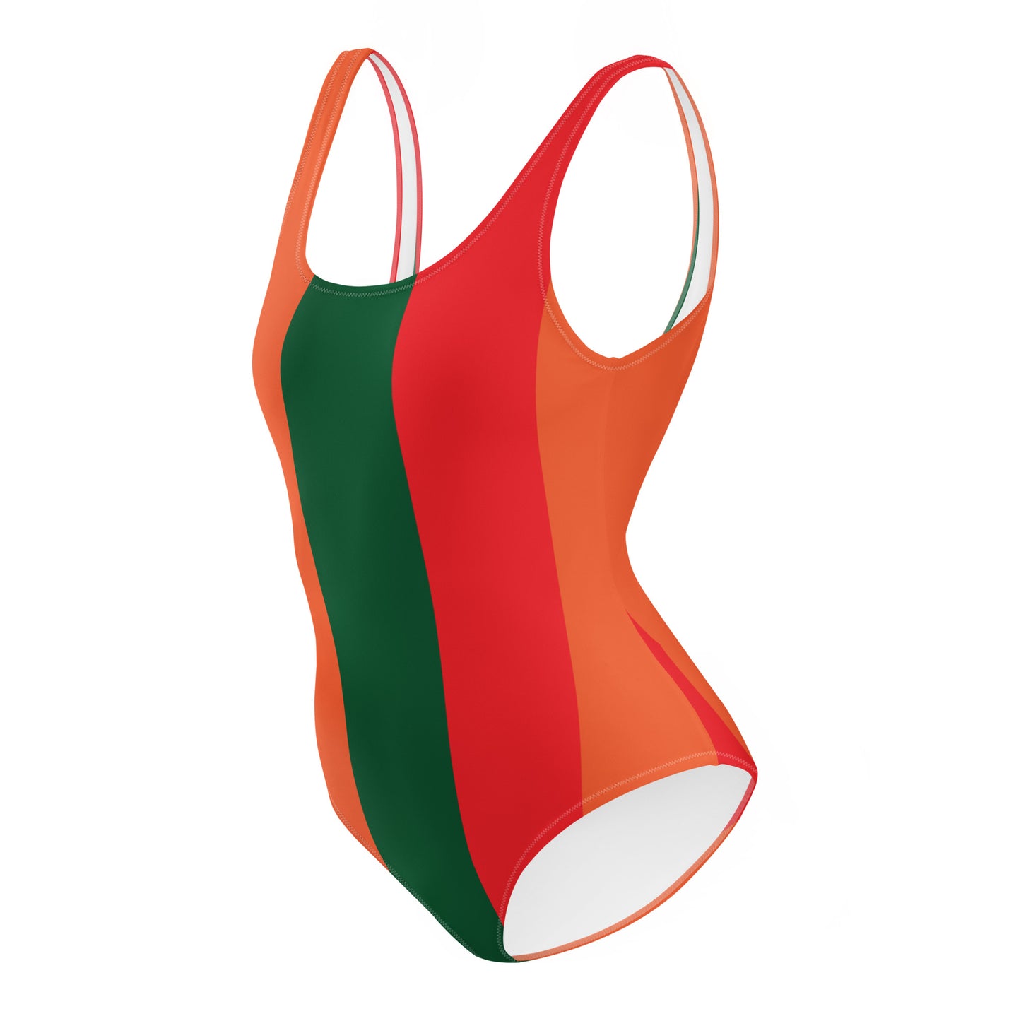 Swift Stripes - Inspired By Taylor Swift - Sustainably Made One-Piece Swimsuit