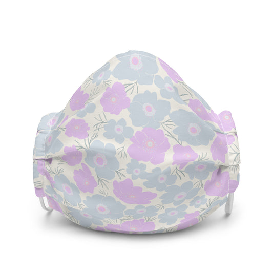 Pastel Floral - Sustainably Made Premium Face Mask