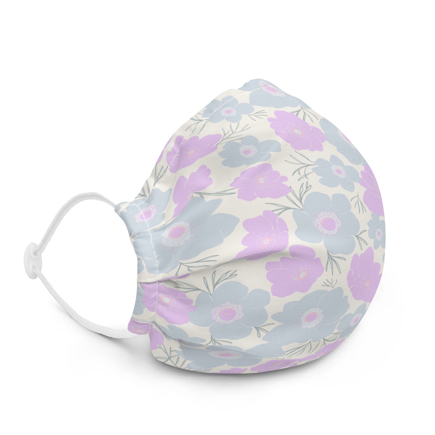 Pastel Floral - Sustainably Made Premium Face Mask