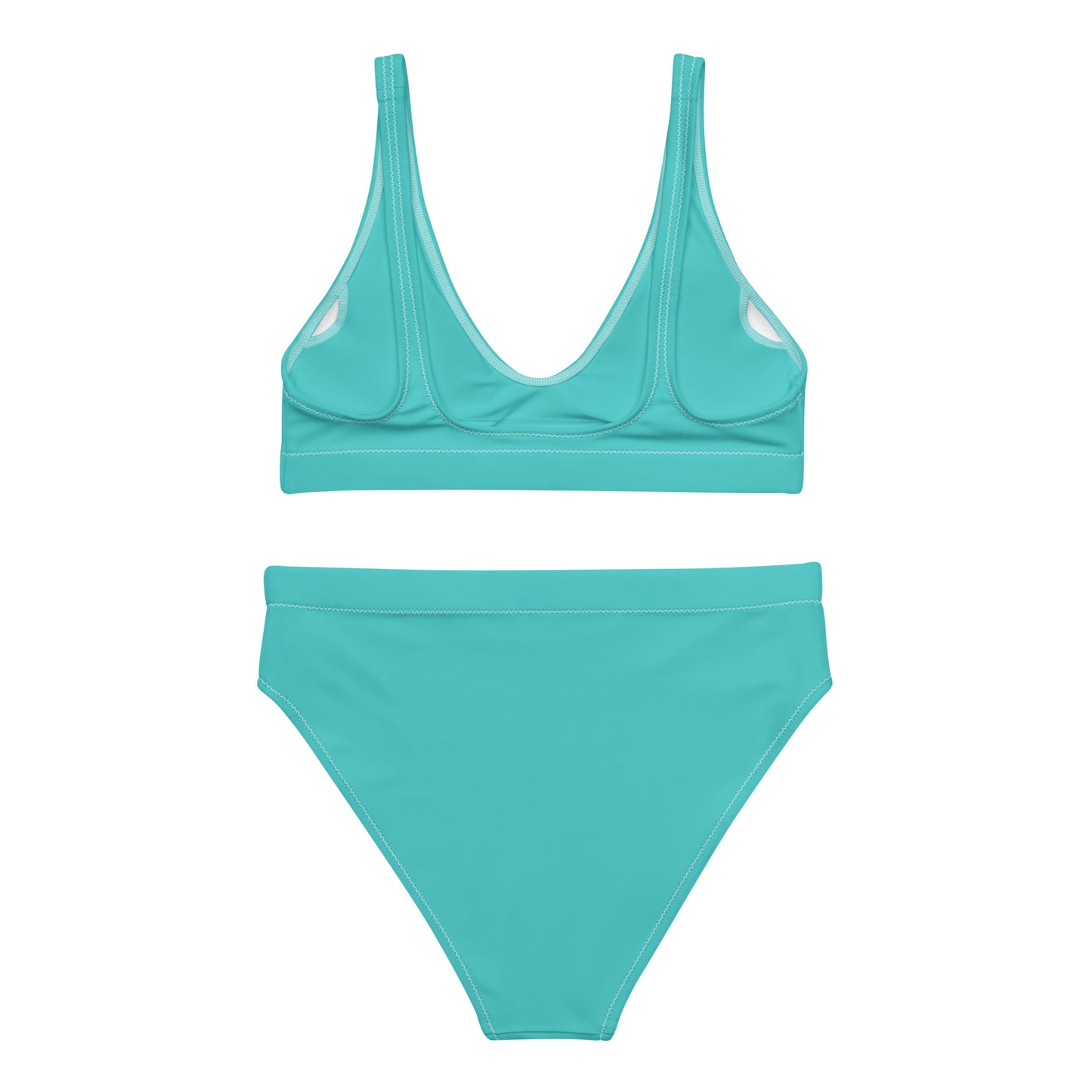 Aqua - Sustainably Made Recycled High-Waisted Bikini