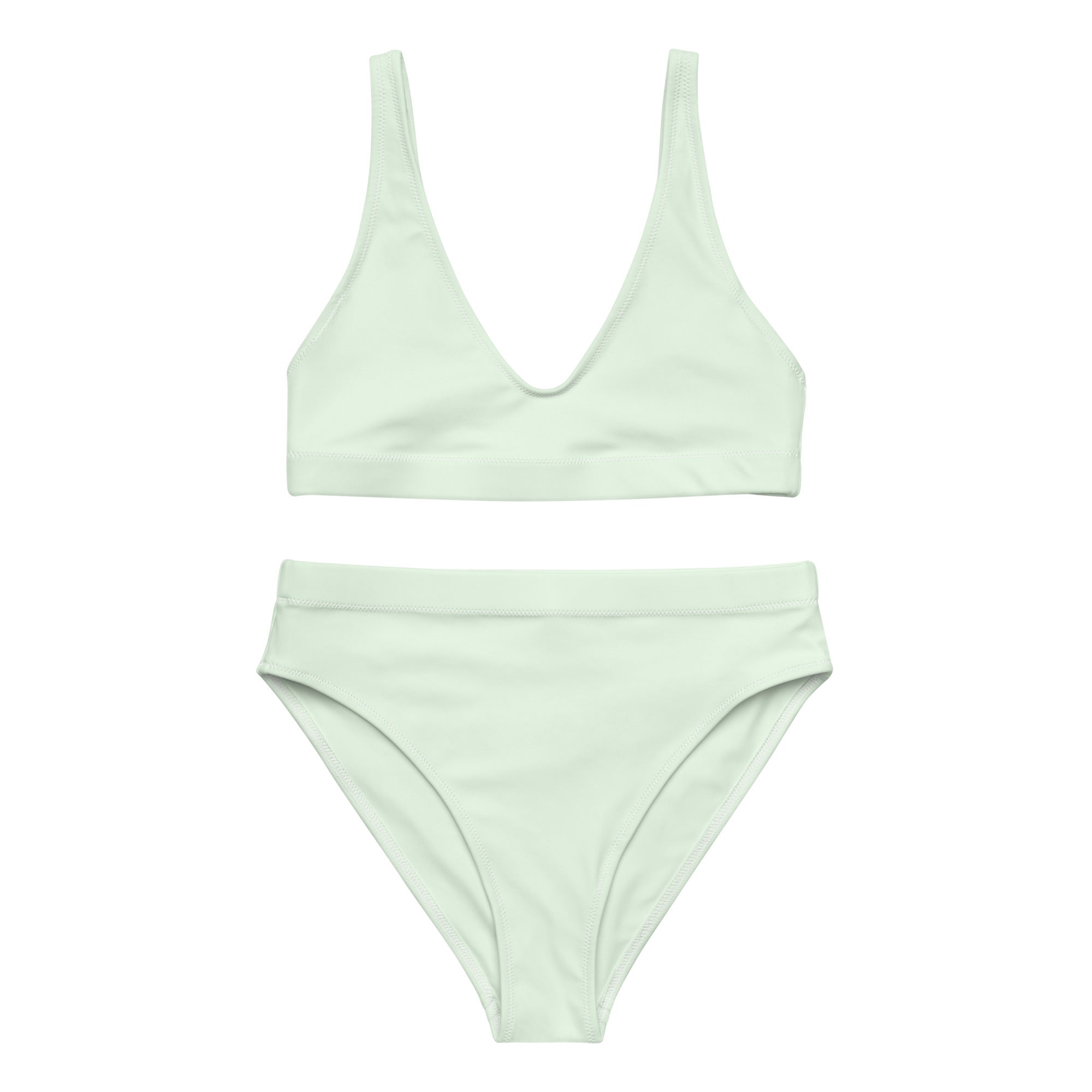 France Flag - Sustainably Made Recycled High-Waisted Bikini main image 1