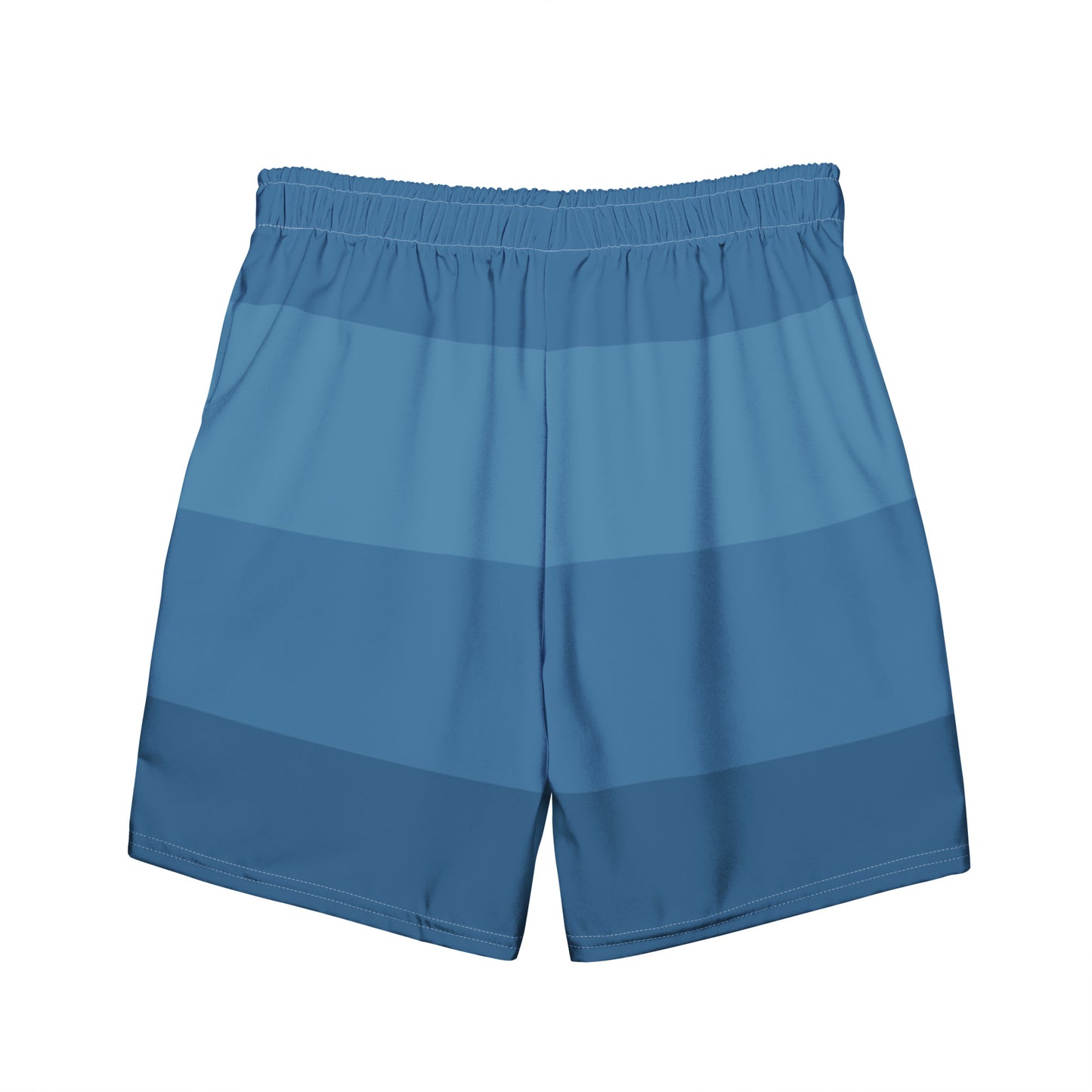 Gradient Blue - Sustainably Made Men's swim trunks