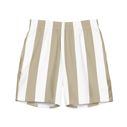 Caramelo Lines - Sustainably Made Men's swim trunks