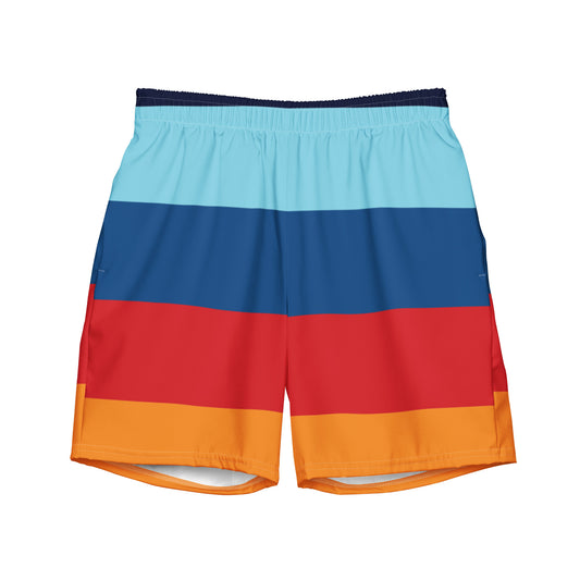 Colorful Layer - Sustainably Made Men's swim trunks