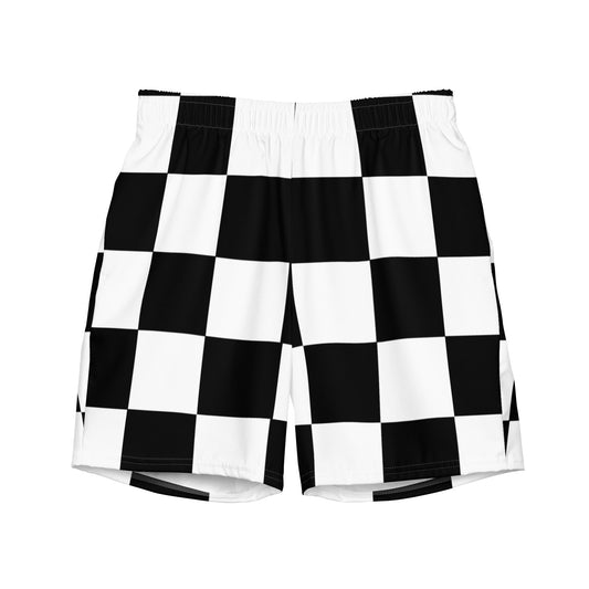 Chess - Sustainably Made Men's swim trunks