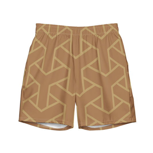 Geometric - Sustainably Made Men's swim trunks