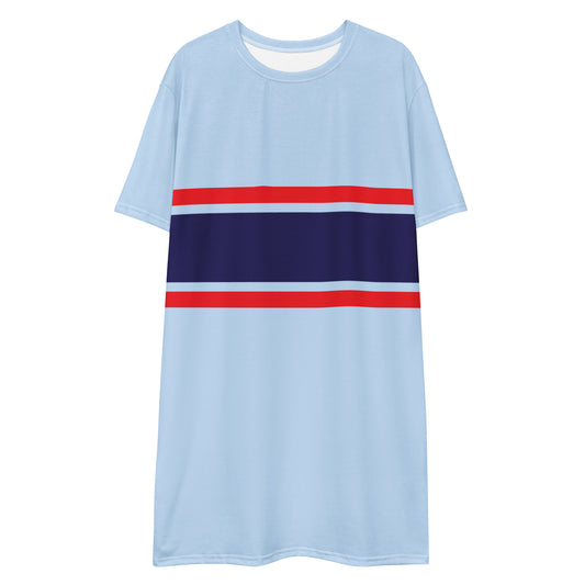 Retro Vibes - Inspired By Taylor Swift - Sustainably Made T-shirt dress