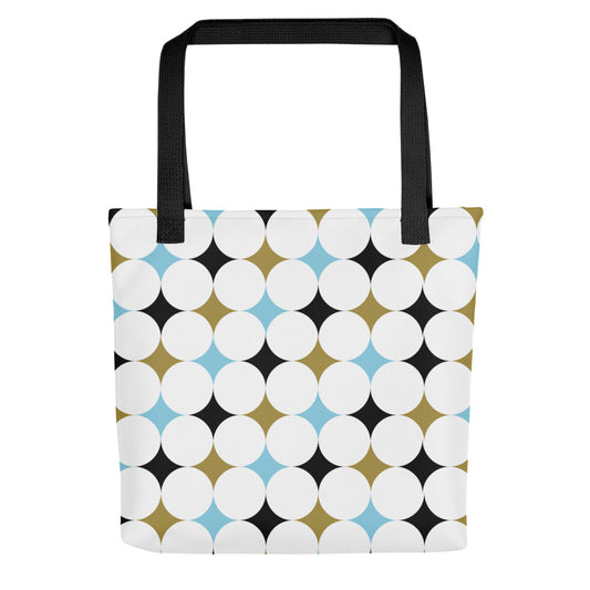 Rounded Circles - Sustainably Made Tote Bag