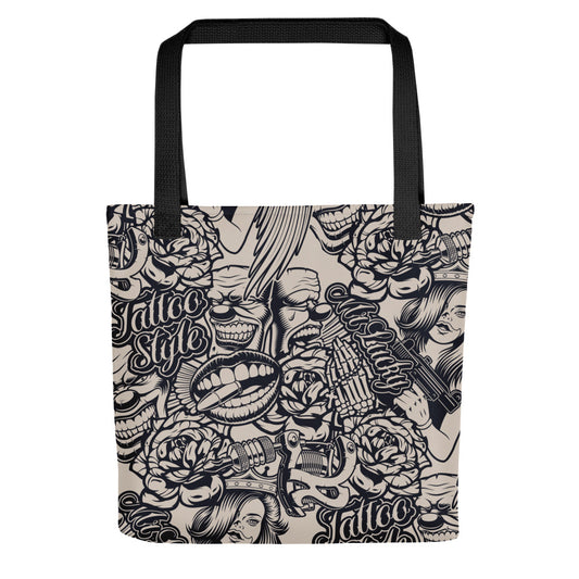 Tattoo Style - Sustainably Made Tote Bag