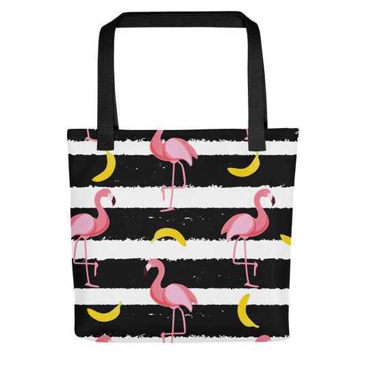 Banana Flamingo - Sustainably Made Tote Bag