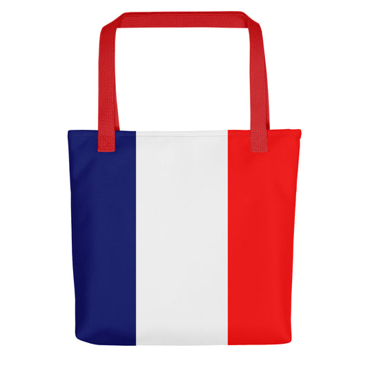 France Flag - Sustainably Made Tote Bag