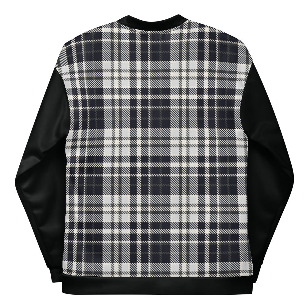 Black & White Tartan - Sustainably Made Jacket