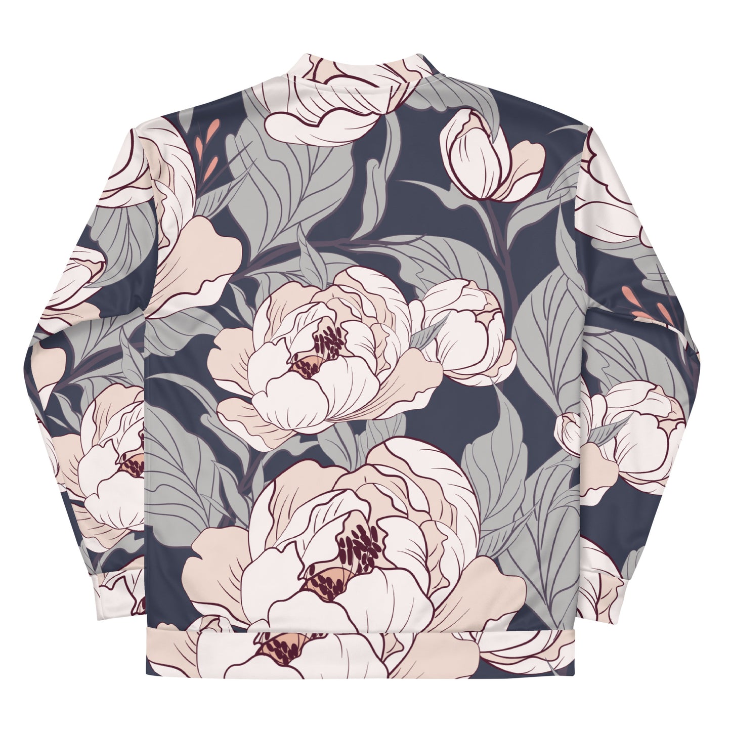 Flower Painting Artwork - Sustainably Made Jacket