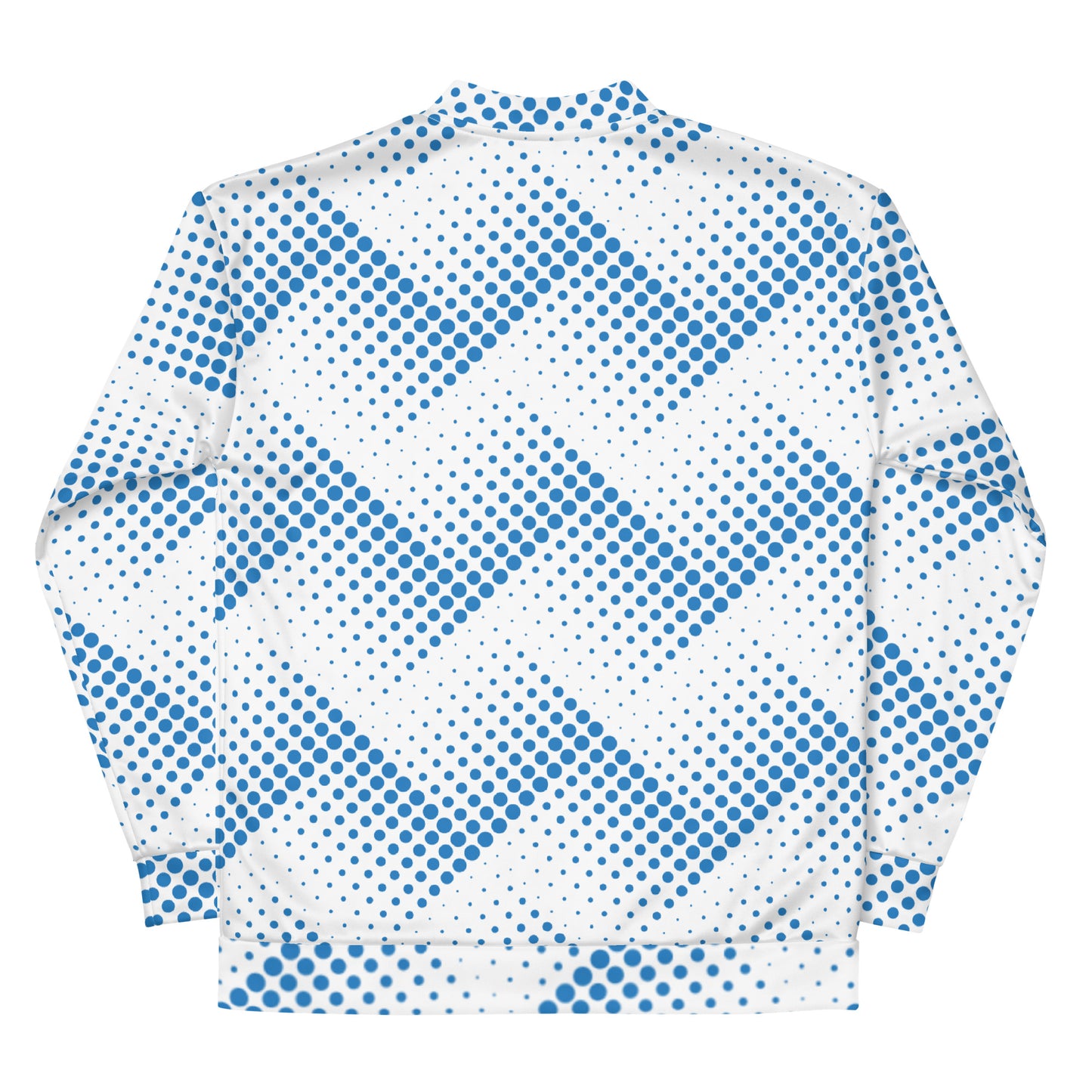 Blue Halftone - Sustainably Made Jacket