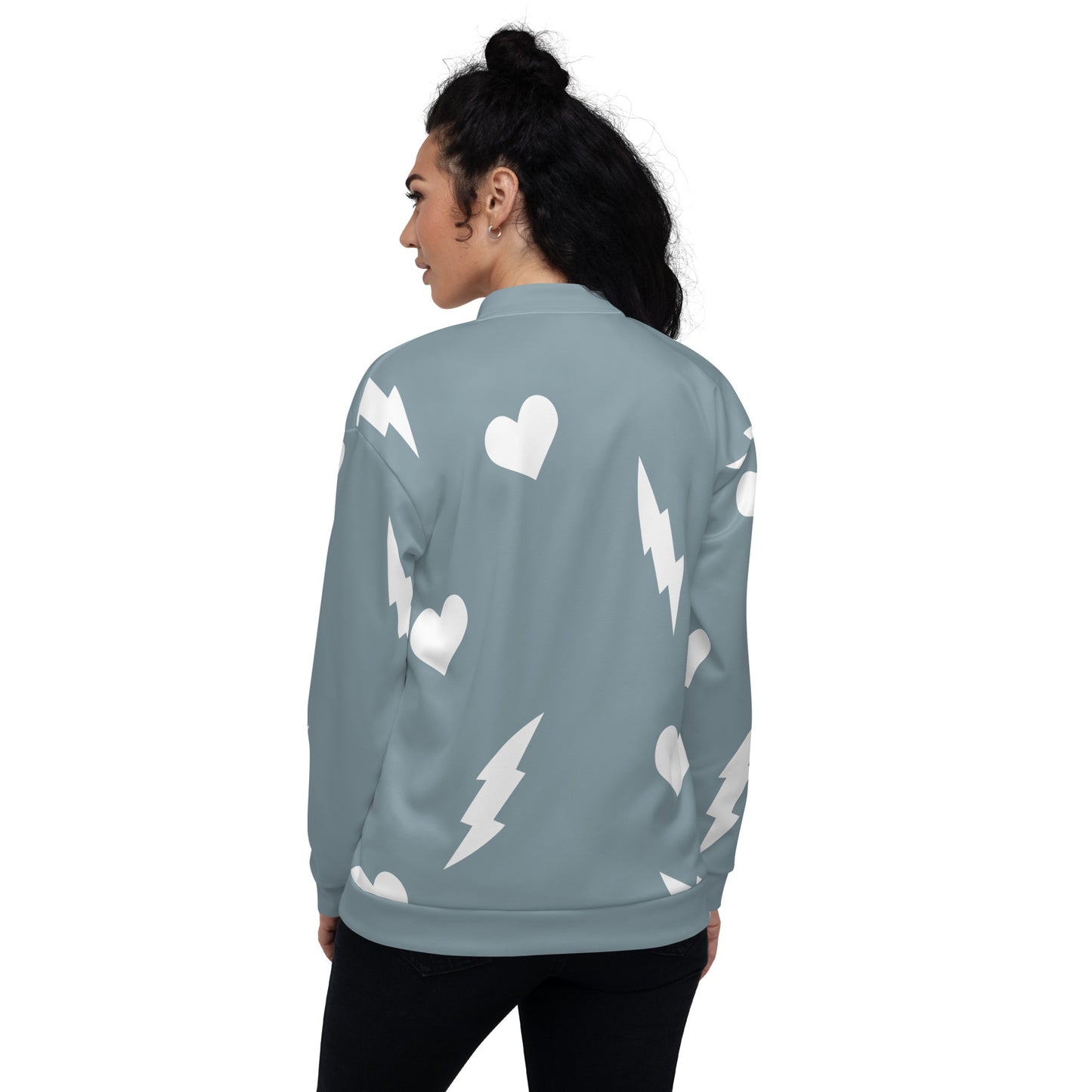 Love and Thunder - Inspired By Taylor Swift - Sustainably Made Bomber Jacket
