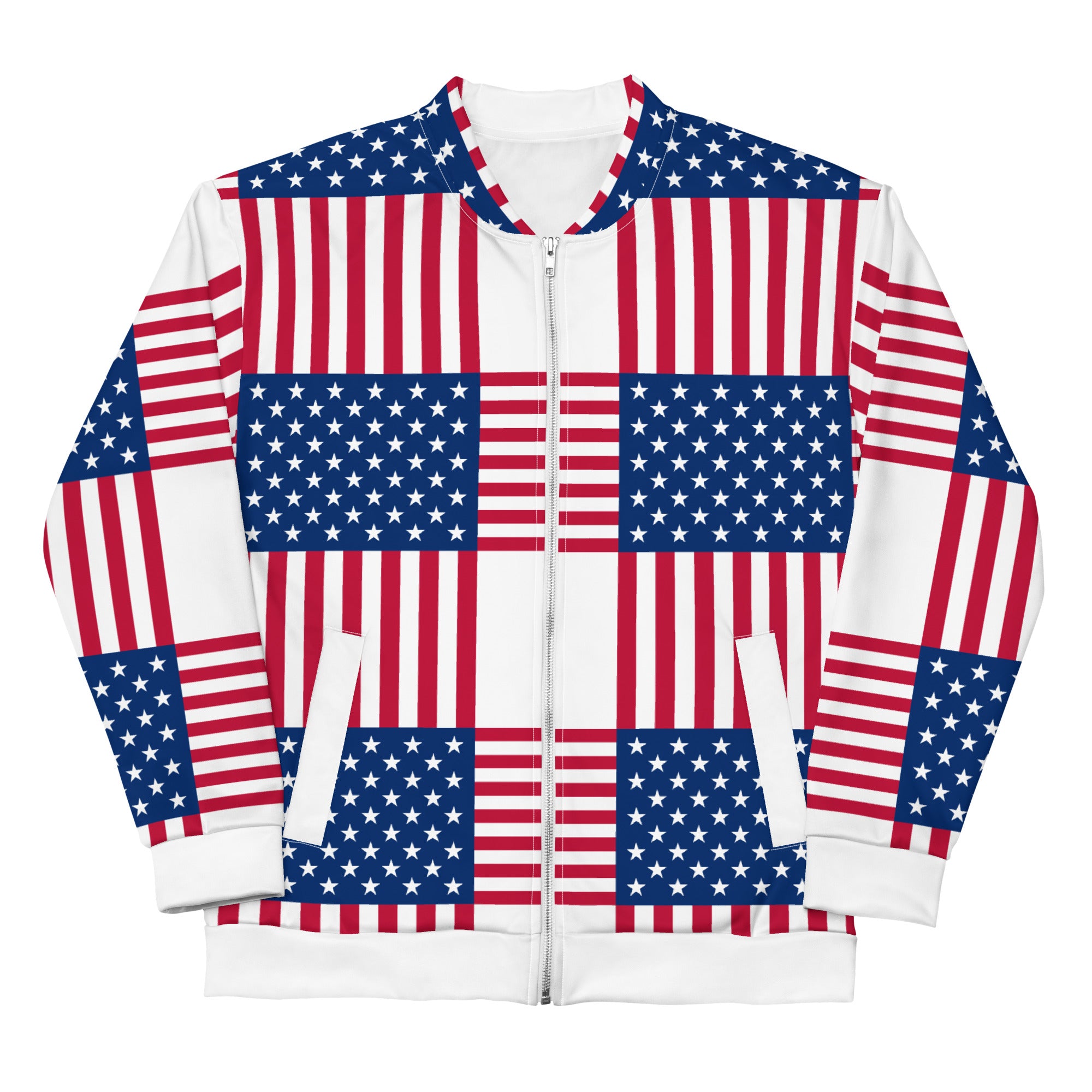 Pink Bomer Jacket | Sustainably Made Unisex Bomber Jacket main image 1