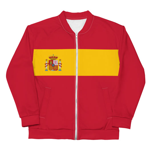 Spain Flag - Sustainably Bomber Jacket