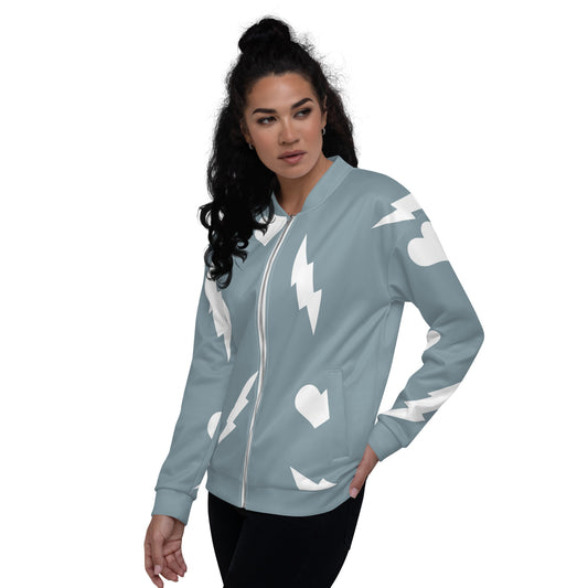 Love and Thunder - Inspired By Taylor Swift - Sustainably Made Bomber Jacket