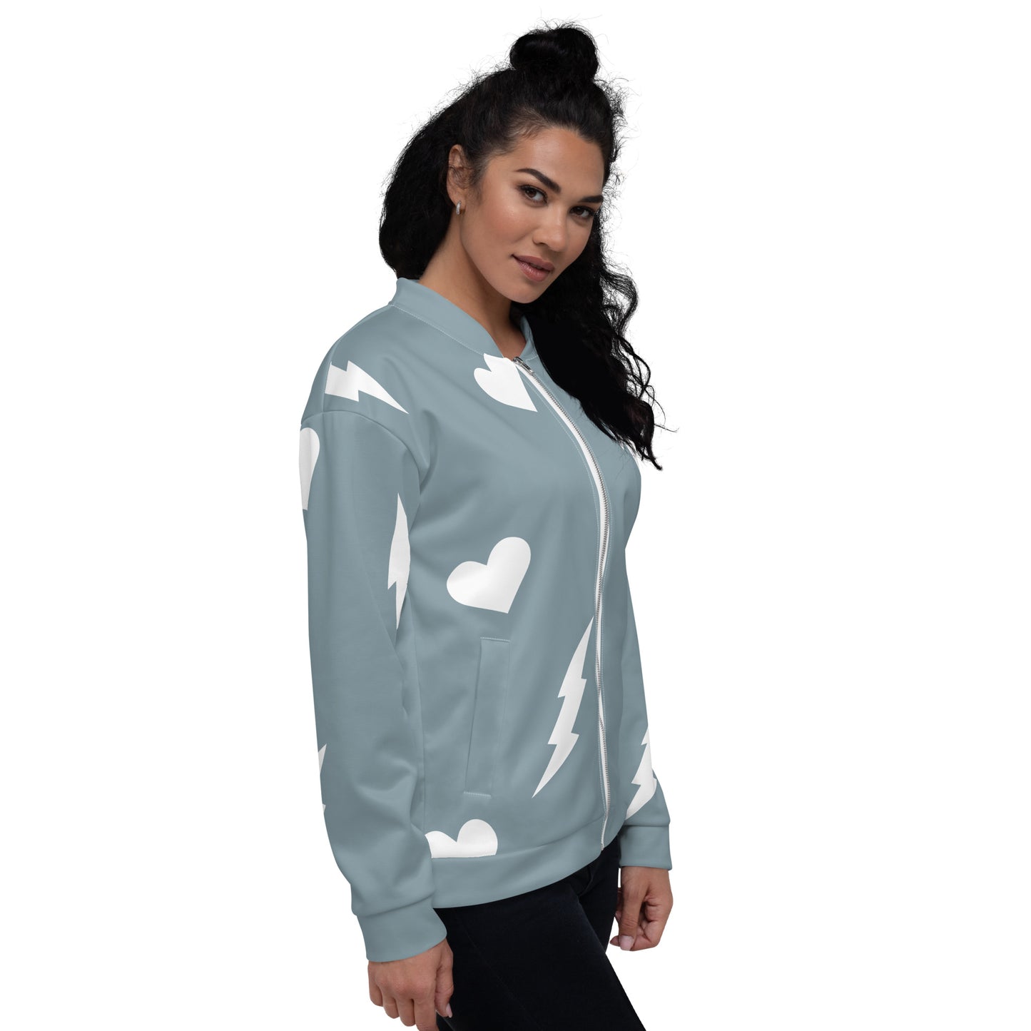 Love and Thunder - Inspired By Taylor Swift - Sustainably Made Bomber Jacket