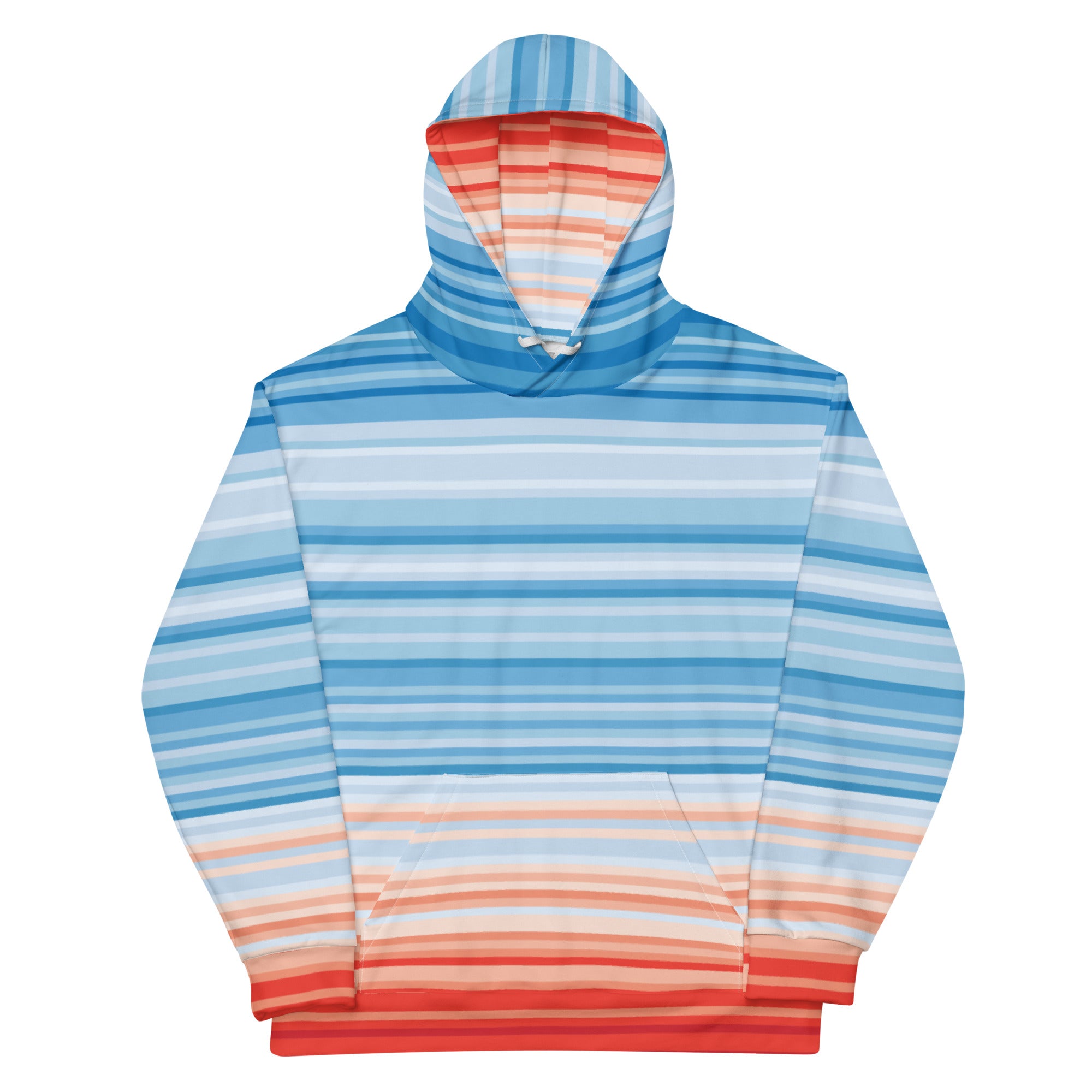 Stripes Multi Color - Inspired By Zendaya - Sustainably Made Unisex Hoodie main image 0